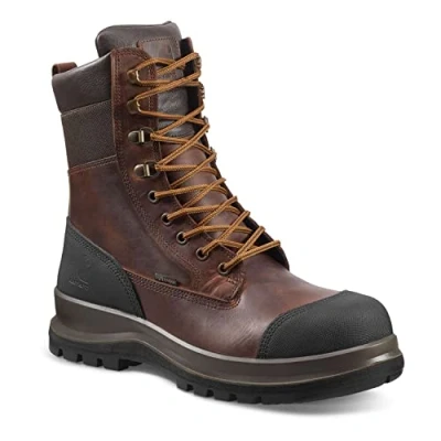 Bild av Carhartt Detroit 8 tum robust flex vattentät S3 arbetsbåt, Mörkbrun, 43 EU