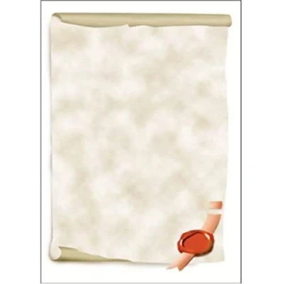 Bild av Sigel A4 meny designmotiv1 Document Scroll
