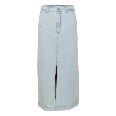 Bild av Part Two Caliahpw Alinjekjol, Storlek: 38, Light blue denim