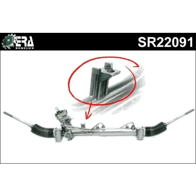 Bild av ERA Benelux SR22091 Crémaillère De Direction hydraulique avec rotule axiale OPEL: Vectra C CC