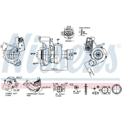 Bild av Turboaggregat Nissens 93564