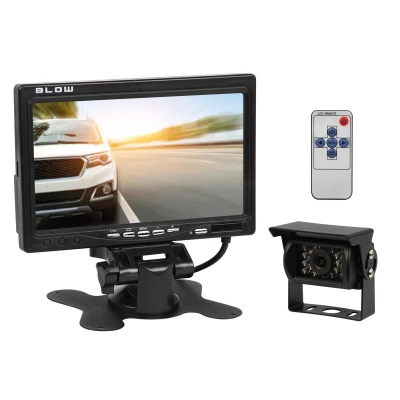 Bild av BLOW BVS 549 78 600# Backkamera 170 med bildskärm, fjärrkontroll F=2.5 / F=2.0, V Sync 50/60 Hz kamera IP67
