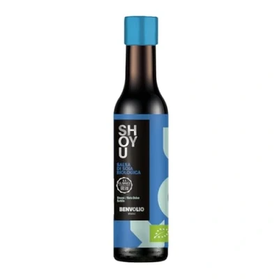 Bild av BENVOLIO Studio SHOYU Ekologisk Sojasås 250ml Delikat &amp; Harmonisk Smak Naturlig Fermentation Japansk Tradition Perfekt för Dipsåser, Soppor, Ris, Grönsaker