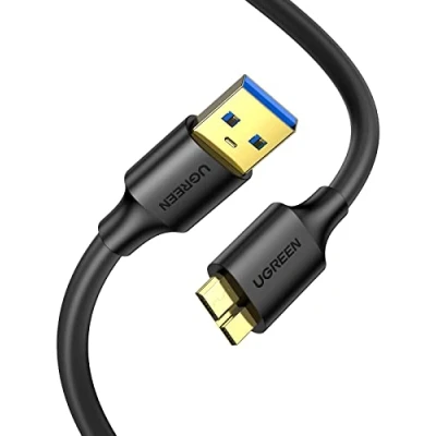 Bild av UGREEN USB 3.0 A till Micro Datakabel Hårddisk Kabel. (0.5M)