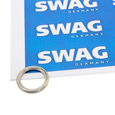Bild av SWAG 30 93 9733 Joint De Bouchon Vidange Aluminium, Acier AUDI: Q7, A6 C6 Avant, A4 B7 VOLKSWAGEN: T Cross, Polo V 3/5 portes, Golf 7