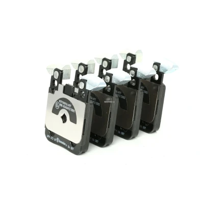 Bild av BREMBO P 06 087 Jeu de plaquettes frein préparé pour indicateur d&#039;usure avec tôle anti bruit masses d&#039;équilibrage, sans accessoires oscaro,