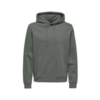 Bild av Only &amp; Sons Onsconnor Luvtröja Castor gray, Storlek: Small, gray