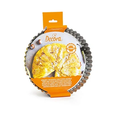 Bild av Decora 0070016 Non Stick Tart Pan Ø 25 X 3,5 H Cm Removable Bottom New