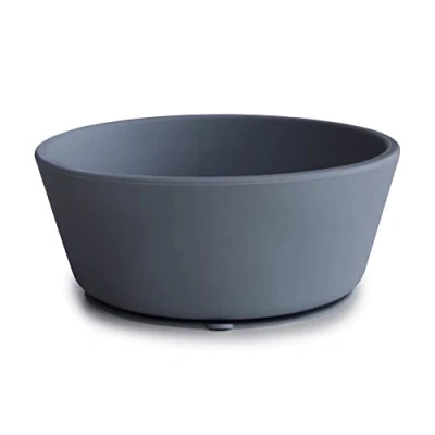 Bild av Mushie Silikonskål med Sugkopp Halkfri för Bebisar och Småbarn Material: Livsmedelsgodkänd Silikon Diskmaskin Mikrovågssäker Tradewinds