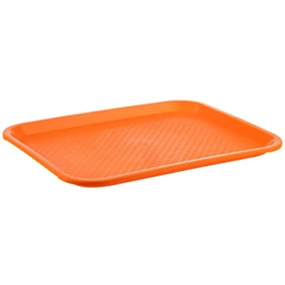 Bild av APS 534 Fast matbricka, okrossbar, tillverkad i Tyskland, 35 x 27 2 cm, orange