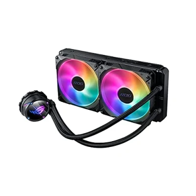 Bild av ASUS ROG STRIX LC II 280 ARGB Processeur Refroidisseur de liquide tout en un 14 cm Noir 1 pièce(s)