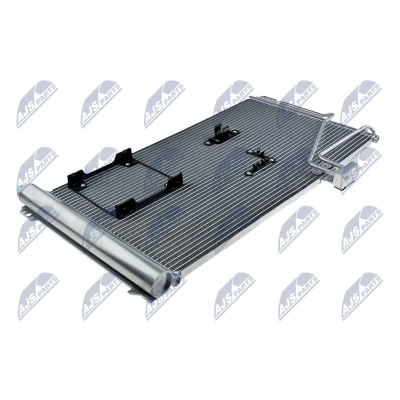Bild av NTY CCS ME 013 Condenseur De Clim avec déshydrateur Aluminium MERCEDES BENZ: Classe C Berline, CLK Coupe, Coupe