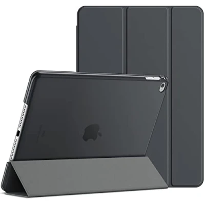 Bild av JETech Fodral för iPad Air 2, Smart Omslag Automatisk Väckning/Sömn (Mörkgrå)