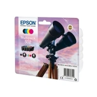 Bild av EPSON Multipack 502 Jumelles Noir, Cyan, Magenta, Jaune (C13T02V64020)