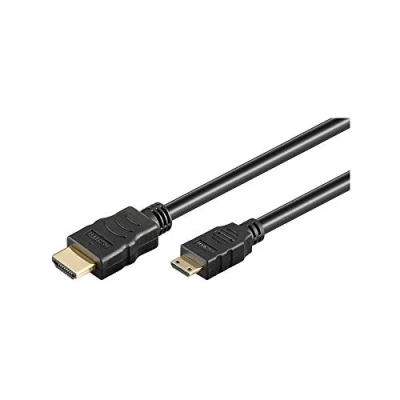Bild av Goobay 31933, 3 m, HDMI Typ A (standard), Type C (Mini), 3D kompatibilitet, 8,16 Gbit/s, Svart