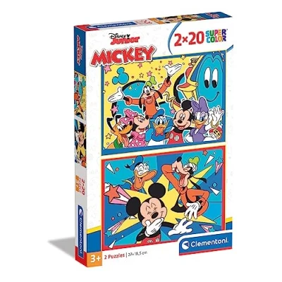 Bild av Clementoni Puzzle Mickey Mouse 2x20st. Golv
