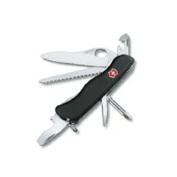 Bild av Victorinox fickkniv Trailmaster MW (12 funktioner, enhandslåsblad med tandad egg, träsåg) svart