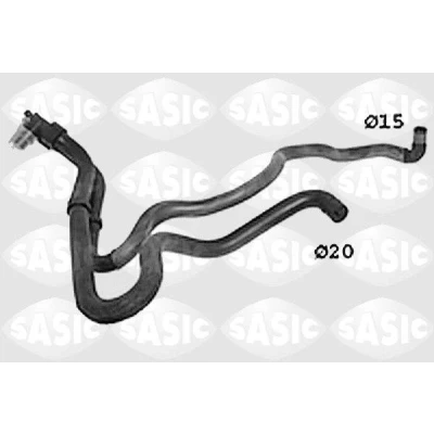 Bild av SASIC SWH0505 Durite De Refroidissement PEUGEOT: 306 3/5 portes, Berline