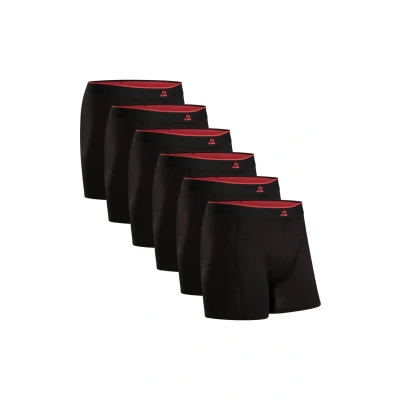 Bild av Danish Endurance 6 PACK Ultrasoft Boxershorts, Storlek: 3XL, Black