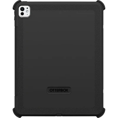 Bild av OtterBox Defender Case för iPad Pro 13&quot; (2024), stöttåligt, extra robust skyddande skal med inbyggt skärmskydd, 2x testad till militärstandard, Svart, Utan retailförpackning
