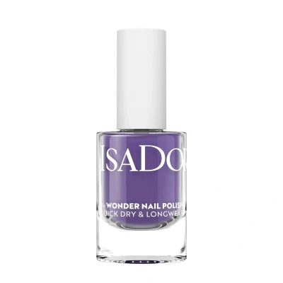 Bild av IsaDora nagellack snabbtorkande långvarig och lätt att applicera individuell nageldesign veganskt nagelpolering i olika färger 149 lavendel lila
