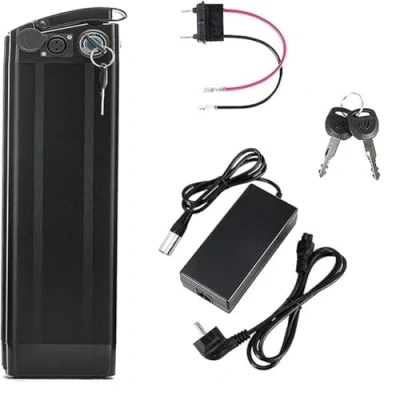 Bild av SDTYYP 48 Volt Elcykelbatteri 36 V 15,6 Ah 18 21AH Litiumbatteri Vattentätt för E Bike 36V 48V Motor (36V21Ah)