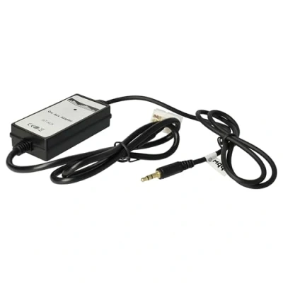 Bild av vhbw AUX adapter kabel bil radio kompatibel med Honda Accord 20032011, City 20022011, Civic 20062011, CRV 20052011, Element passar 20022011