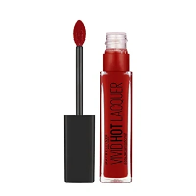 Bild av Maybelline New York Color Sensational Levid Hot Laquer läppstift nummer 70 so hot, 1 pack (1 x 7,7 ml)
