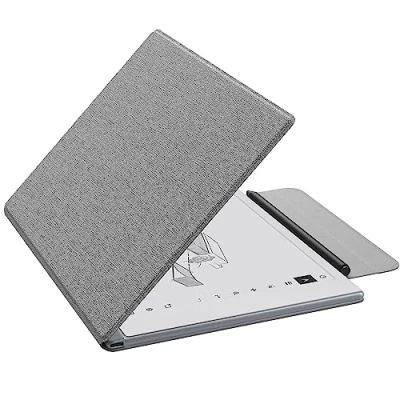 Bild av MoKo Case for Remarkable 2 Tablet, Ultra Thin Magnetic Tablet with Wide Pen Protective Clasp, Smart Cover Folio 10.3&quot; 2020 Release, Denim Gray