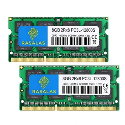 Bild av Rasalas 16 GB (2 x 8 GB) PC3L 12800S DDR3L 1 600 MHz DDR3 1600 PC3 12800 Minne för bärbar dator 1,35V/1,5V 204 pin CL11