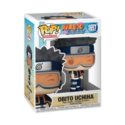 Bild av Funko POP! Animation: Naruto Obito Uchiha (Kid) Samlingsbar vinylfigur Presentidé Officiell Merchandise Leksaker för barn och vuxna Anime Fans Modellfigur samlare utställning