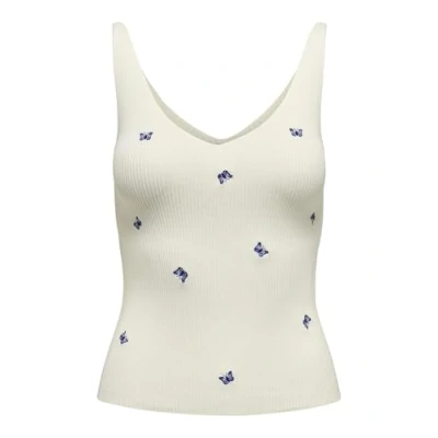 Bild av JDY Jdynanna Linne, Storlek: Medium, Cloud dancer/dazzling blue