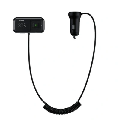 Bild av Baseus Car Bluetooth MP3 Player + Charger T Shaped S 16 Black OS
