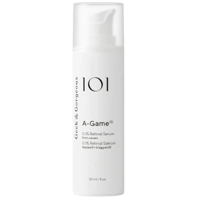Bild av Geek &amp; Gorgeous A Game 10 Högdoserat Serum med 0,1% Retinal, Hudvård för Mogen och Trött Hud, Passar Alla Hudtyper, 30 ml