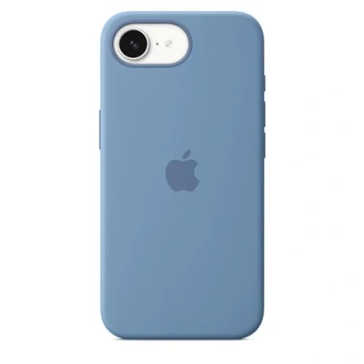 Bild av Apple iPhone 16e Silicone Case Winter Blue