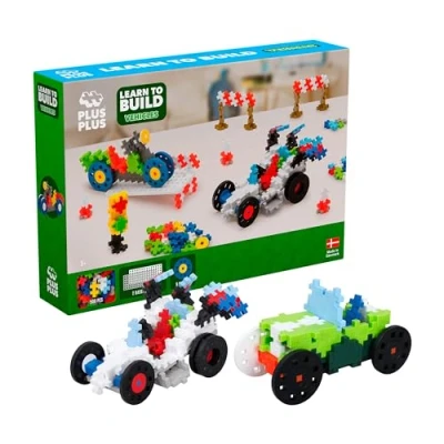Bild av PLUS Learn To Build Vehicles 9607011 Byggklossar, Flerfärgad 500 bitar