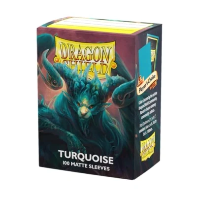 Bild av Dragon Shield: Matta Player&#039;s Choice: Turkos (100)