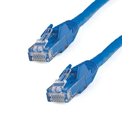 Bild av StarTech.com Gigabit Snagless RJ45 UTP Cat6 patch cable Cord 5 m blue Blå meter