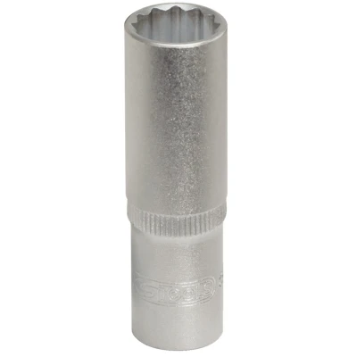 Bild av KS TOOLS 917.3973 Clé à douille DIN 3120, ISO 1174, 3124, 2725 13.0 Acier chrome vanadium dodécagonal moleté
