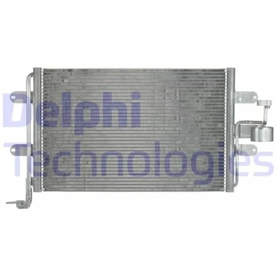 Bild av DELPHI CF20299 Condenseur De Clim sans déshydrateur, avec déshydrateur 13 543 VOLKSWAGEN: Golf 4, Bora Berline, Variant
