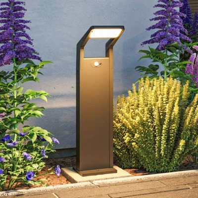 Bild av Paulmann Juntea LED lampa för gångväg, aluminium, antracit, sensor