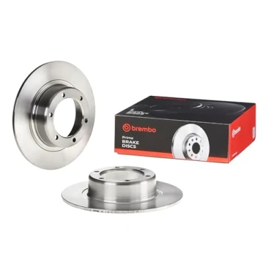 Bild av BREMBO 08.1741.10 Disque de frein 244 7 6 plein CITROËN: 2CV Berline, Dyane 3/5 portes, Méhari Cabriolet