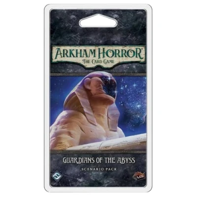 Bild av Fantasy Flight Games Arkham Horror: Guardians of the Abyss Scenario Pack Kortspel Expansion Åldrar 14+ 1 2 spelare 60 120 minuters speltid