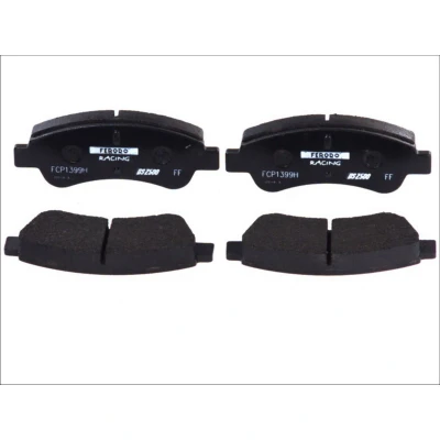 Bild av FERODO RACING FCP1399H Jeu de plaquettes frein PEUGEOT: 206 3/5 portes, 207 208 I CITROËN: C3 II, DS3 3 portes