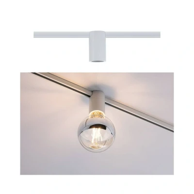 Bild av URail Tak socket max1x20W E27 Vit 230V metall dimbar utan glödlampor 949.74