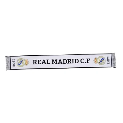 Bild av Real Madrid Nr 3 vävsjal, Vit, one size