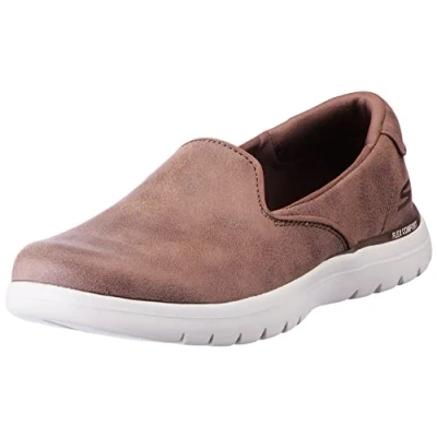 Bild av Skechers dam On the go Flex Lavish Toffel, Brun, 38 EU