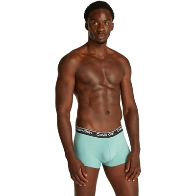 Bild av CALVIN KLEIN herr LOW RISE TRUNK LV00NB4283 låg stigning baklucka, Blå (Beau BLUE), XL, blå), XL