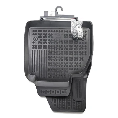 Bild av REZAW PLAST 201907P Ensemble de tapis sol Caoutchouc avant 2 noir Sur mesure RENAULT: Kangoo II Express