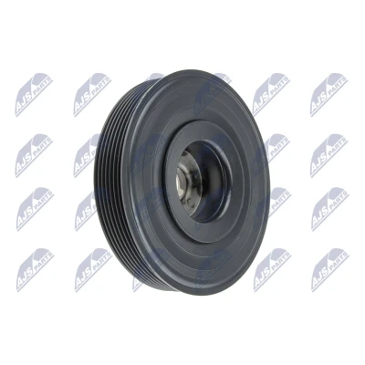 Bild av NTY RKP RE 016 Poulie Damper 7PK 151 sans accessoires découplé, avec instructions de montage RENAULT: SCENIC 2, ESPACE 4, CLIO 3